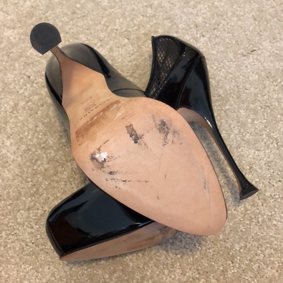 Brian Atwood Dante Fishnet Pumps - Picture 3 of 4